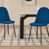 Rousseau - Stoel Boy Fluweel Donkerblauw - 87x49x54 cm | Belga Meubelen New
