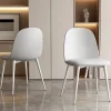 Rousseau - Stoel Jasmin Zitting PP kussen PU Wit - 81x51x44 cm | Belga Meubelen Hot