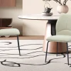 Rousseau - Stoel Lara Stof Ecru - 88x47x60 cm | Belga Meubelen New