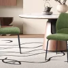 Rousseau - Stoel Lara Stof Groen - 88x47x60 cm | Belga Meubelen Best