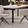 Rousseau - Stoel Lisold - Stof Lichtgrijs - 93x59x65 cm | Belga Meubelen Sale