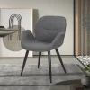Rousseau - Stoel Maxim Stof Grijs - 85x64x60 cm | Belga Meubelen Clearance