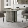 Rousseau - Stoel Peron Micro fiber PU Grijs - 82x55.5x62 cm | Belga Meubelen Clearance