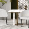 Rousseau - Stoel Sevilla Boucle - Wit - 79x57x62 cm | Belga Meubelen Outlet