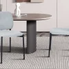 Rousseau - Stoel Sophia Stof Lichtgrijs - 81x47x56 cm | Belga Meubelen Online