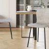 Rousseau - Stoel Susan PU Beige - 77x45x52 cm | Belga Meubelen Online