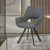 Rousseau - Stoel Tim Stof Grijs - 86.5x61x64 cm | Belga Meubelen Hot