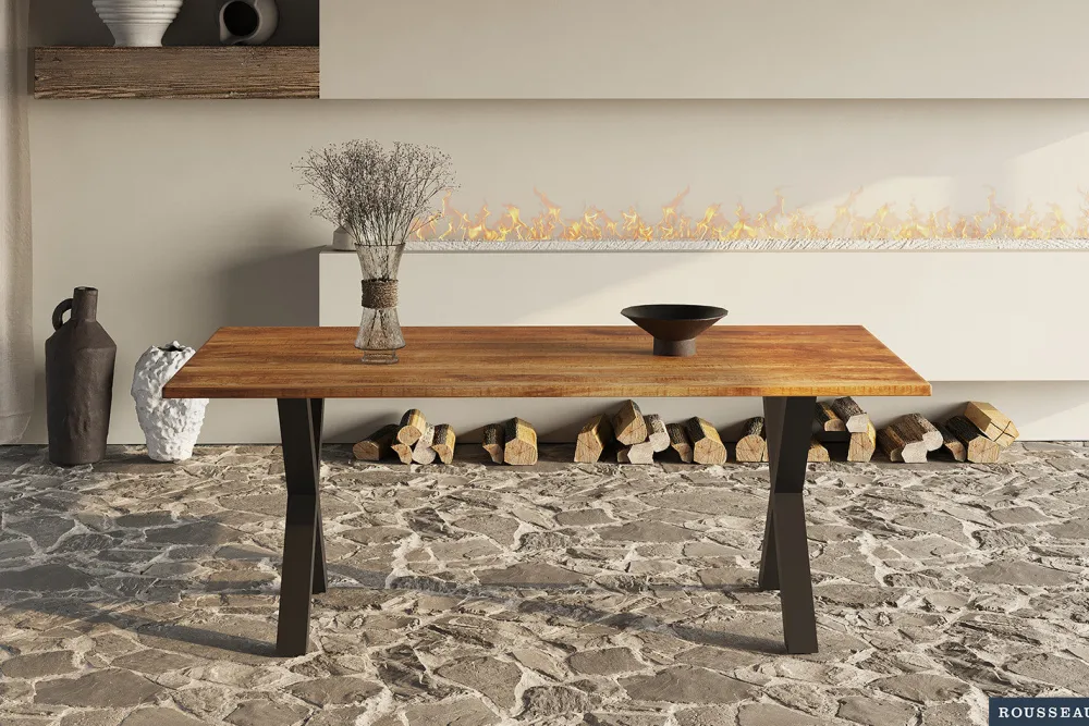 rousseau__tafel_elena__cm_0-1.webp Rousseau - Tafel Elena 200 cm Rechthoekig Mango hout - 76x200x100cm | Belga Meubelen Outlet