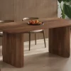 Rousseau - Tafel Jean 200 cm Deens Ovaal Mango hout Lichtbruin - 77x200x100 cm | Belga Meubelen Sale