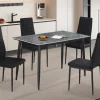 Rousseau - Tafel Kenzo 120 cm Rechthoekig Steen Grijs - 75x120x70cm | Belga Meubelen Outlet