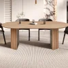 Rousseau - Tafel Lagos 220 cm Ovaal Decor Oude eik - 76x220x110 cm | Belga Meubelen Discount