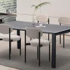Rousseau - Tafel Zeus 180 cm Rechthoekig Steen Grijs - 76x180x90cm | Belga Meubelen Hot
