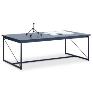 Salontafel Walter - Zwart - 67x41x47cm | Belga Meubelen Online