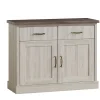 TYC - Commode Orlando - Grijze Eik/Donkere Eik - 110x87x45cm | Belga Meubelen Sale