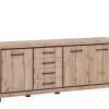 TYC - Dressoir Opera - 4 laden en 3 deuren - h90xb225xd45cm | Belga Meubelen Sale