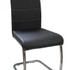 TYC - Eetkamerstoel Osaka - Kunstleder - Donkergrijs - 44x100x55cm | Belga Meubelen Discount