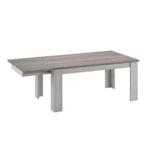TYC - Eettafel Oakley - Uitschuifbaar - Grijze Eik/Donkere Eik - Twee afmetingen - 170/220x76x90cm | Belga Meubelen Hot