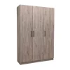 TYC - Kleerkast - bergkast Elmo - 3-draaideur - Grijze Eik - 120x180x40cm | Belga Meubelen Fashion