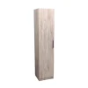 TYC - Kleerkast - bergkast Elmo - 1-draaideur - Grijze Eik - 40x180x40cm | Belga Meubelen Fashion