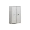 TYC - Kleerkast Ozark - 2 draaideuren - Witte Eik - 126x208x55cm | Belga Meubelen Outlet