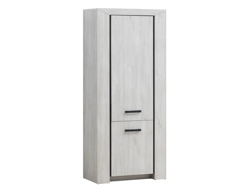 tyc__kolomkast_ozark__wit_0.webp TYC - Kolomkast Ozark - Witte Eik - 82x193x45cm | Belga Meubelen Outlet