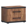 TYC - Nachtkastje Octavia - 2 Laden - 54x40x41cm | Belga Meubelen Outlet