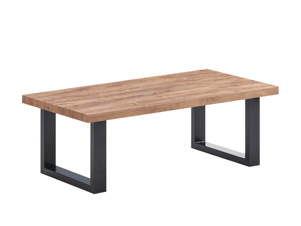 tyc__salontafel_orly__ind_0.webp TYC - Salontafel Orly - Industri-le Eik - M-poten - 130x45x65cm | Belga Meubelen Online