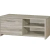 TYC - TV-Meubel Olga - Grijze Eik - 126x55x45cm | Belga Meubelen Clearance