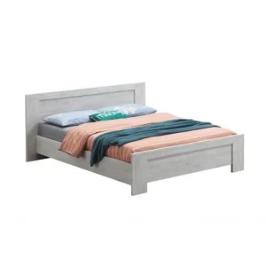 TYC - Tweepersoonsbed Ozark - Witte Eik - 140x88x200cm | Belga Meubelen Fashion