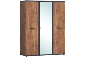 TYC -Kleerkast Octavia - 3 Draaideuren - 164x55x208cm | Belga Meubelen Sale