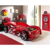 Vipack - Autobed Speeder - Rood - 90x70x200cm | Belga Meubelen Online