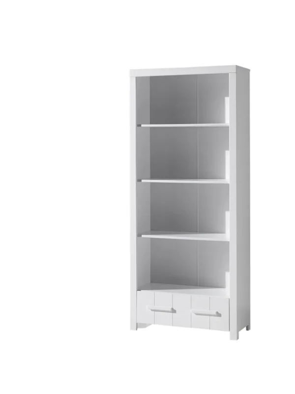 Vipack - Boekenkast Erik - ERBI9014 - Wit - 39x205,5x87cm | Belga Meubelen Hot