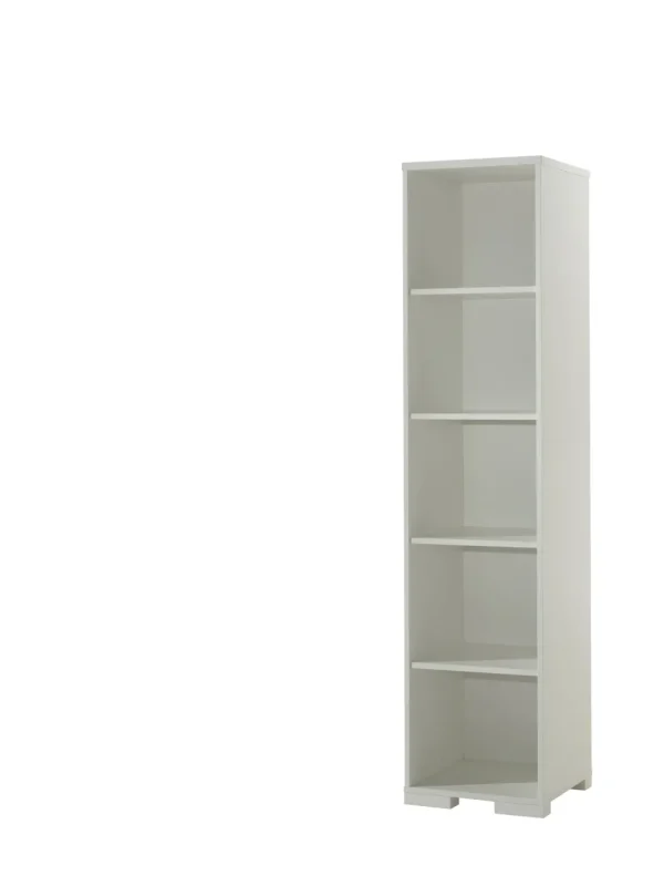 Vipack - Boekenkast London - LDBI1414 - Wit - 45x195,2xcm | Belga Meubelen Best