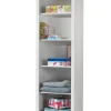 Vipack - Boekenkast Robin - ROBI1214 - Wit - 40x204xcm | Belga Meubelen Outlet