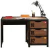 Vipack - Bureau Alex - AXBU1319 - Natuur - 60x75x130cm | Belga Meubelen Online