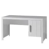 Vipack - Bureau Erik - ERBU1414 - Wit - 72x75,5x137cm | Belga Meubelen Online
