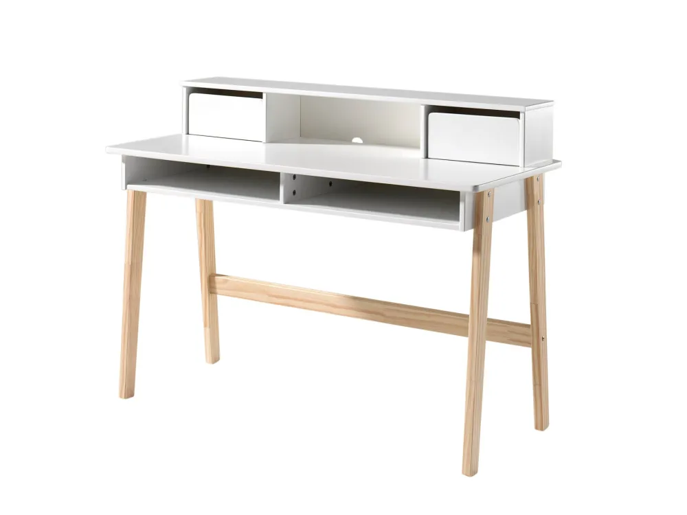 vipack__bureau_kiddy__kib_0-1.webp Vipack - Bureau Kiddy - KIBU1214 - Wit - 55x90x120cm | Belga Meubelen New