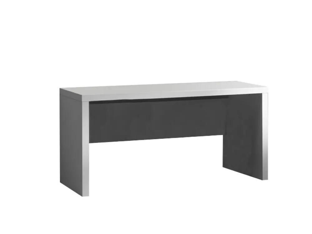 vipack__bureau_lara__labu_0.webp Vipack - Bureau Lara - LABU1614 - Wit - 75,5x70xcm | Belga Meubelen Fashion