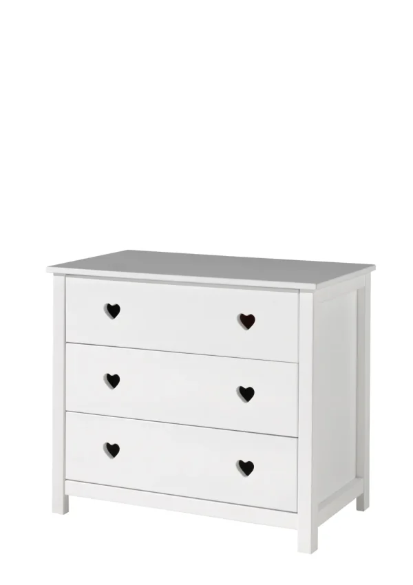 Vipack - Commode Amori - AMKO2314 - Wit - 50x85,1x90cm | Belga Meubelen Hot