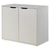 Vipack - Commode Pino - PIHSKD14 - Wit - 43,3x71,8xcm | Belga Meubelen Online
