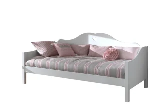 Vipack - Eenpersoonsbed Amori - AMKB9014 - Wit - 97x95x211,2cm | Belga Meubelen Clearance