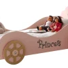 Vipack - Eenpersoonsbed Auto - SCPK200 - Roze - 106,8x90,4x200cm | Belga Meubelen Hot