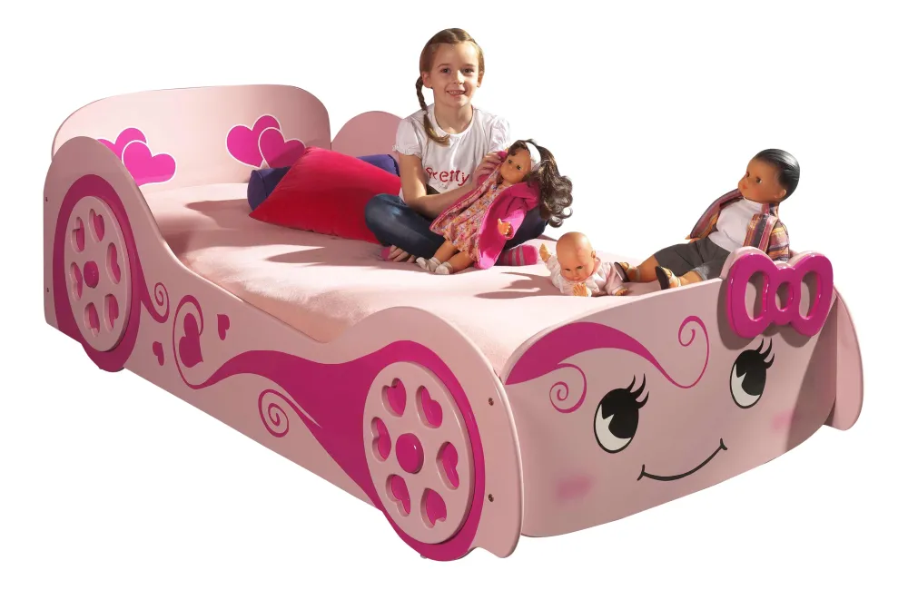 vipack__eenpersoonsbed_au_0-6.webp Vipack - Eenpersoonsbed Auto - SCLB200 - Roze - 101,4x68,3x200cm | Belga Meubelen Hot