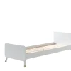 Vipack - Eenpersoonsbed Billy - BIBE9014 - Wit - 95x73,5x203,6cm | Belga Meubelen New