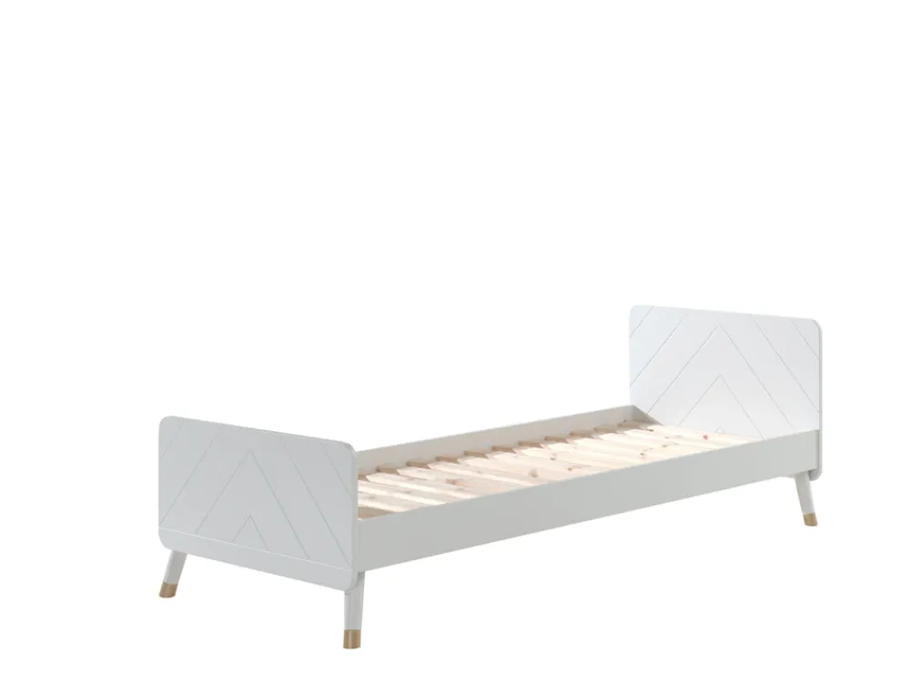 vipack__eenpersoonsbed_bi_0-2.webp Vipack - Eenpersoonsbed Billy - BIBE9014 - Wit - 95x73,5x203,6cm | Belga Meubelen New