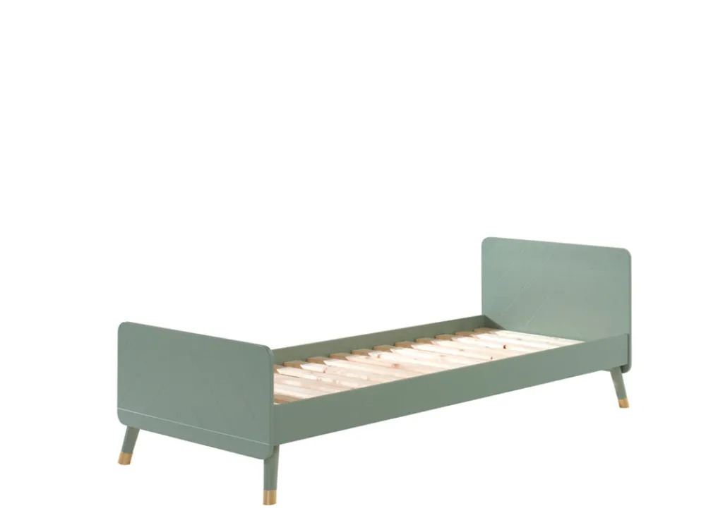 vipack__eenpersoonsbed_bi_0.webp Vipack - Eenpersoonsbed Billy - BIBE9016 - Olijfgroen - 95x73,5x203,6cm | Belga Meubelen Fashion
