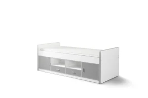 Vipack - Eenpersoonsbed Bonny - BONKB9009 - Grijs - 97,5x78,5x207cm | Belga Meubelen Discount
