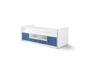 Vipack - Eenpersoonsbed Bonny - BONKB9007 - Blauw - 97,5x78,5x207cm | Belga Meubelen Online
