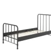 Vipack - Eenpersoonsbed Bronxx - BRBE9018 - Zwart - 98,5x110x208cm | Belga Meubelen Sale