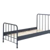 Vipack - Eenpersoonsbed Bronxx - BRBE9007 - Blauw - 98,5x110x208cm | Belga Meubelen New